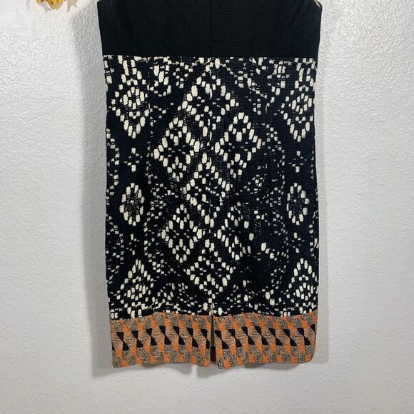 Per Se Woven Jacquard Knit Sleeveless Dress Size 8 Women’s - Picture 5 of 7